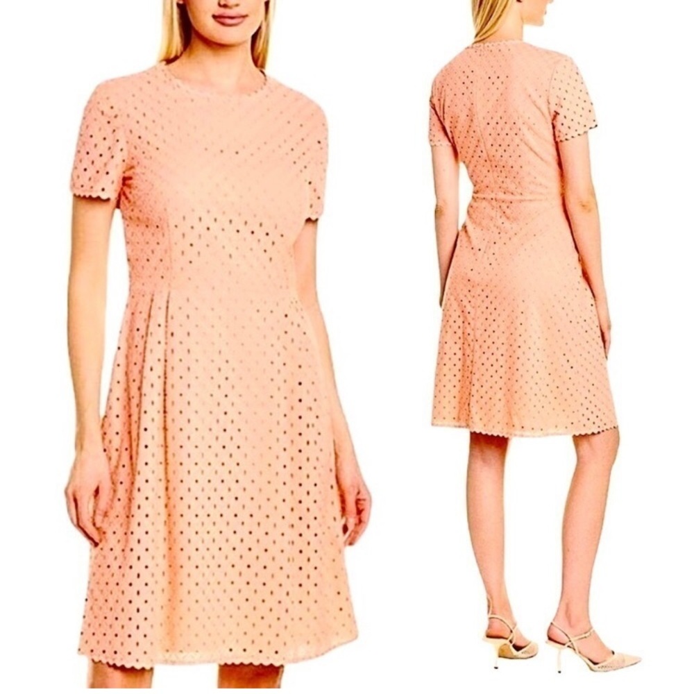 Escada sport eyelet cotton dress.